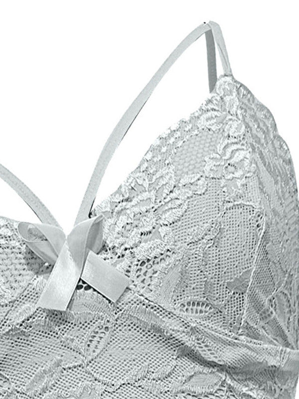 European and American sexy lingerie set with lace