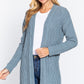 Chenille Sweater Cardigan