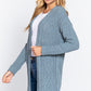 Chenille Sweater Cardigan