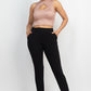 Mock Keyhole-front Crop Top
