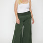 High waist palazzo pants