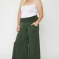 High waist palazzo pants