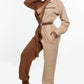 Long Sleeve Oversized Cozy Shirt Jumpsuit