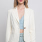 Single Button Closures Vertigo Blazer