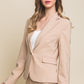 Single Button Closures Vertigo Blazer