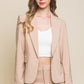 Single Button Closures Vertigo Blazer