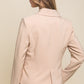 Single Button Closures Vertigo Blazer