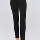 Mid-rise Ponte Pants