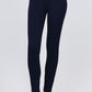 Mid-rise Ponte Pants