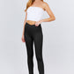 Mid-rise Ponte Pants