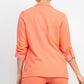 Roll-up Quarter Sleeve Jacket