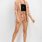Roll-up Quarter Sleeve Jacket