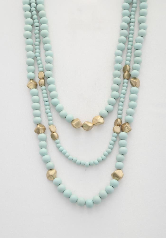 Beaded Layered Necklace