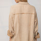 Mineral Washed Cotton Gauze Shirt