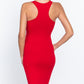 Racerback Sleeveless Midi Dress