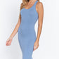 Racerback Sleeveless Midi Dress