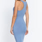 Racerback Sleeveless Midi Dress