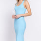 Racerback Sleeveless Midi Dress