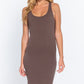 Racerback Sleeveless Midi Dress