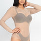 Sexy Sheer Mesh Long Sleeve Bodysuit