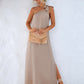 New Sexy Elegant Slanted Shoulder Strap Dress