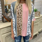 Printed half-sleeve loose casual pullover top