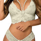 European and American sexy lingerie set with lace