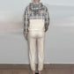 Printed long-sleeved trousers set High-quality sweater set