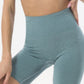 Women's Solid Color High Waist Training Exercise Yoga Fitness Shorts