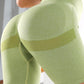 Women's Solid Color High Waist Training Exercise Yoga Fitness Shorts
